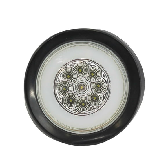 Foco Trasero 4 Pulg Blanco Led Bi-Volts Tipo Halo