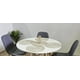 thumbnail image 1 of Comedor Mesa blanca 100cms + 4 Sillas Scoop Lino Gris, 1 of 4