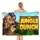 thumbnail image 1 of Pandilla en la Selva Toalla de playa de secado rápido con diseño temático, regalo para mujeres y niñas, ideal para cumpleaños, fans, amantes de la música, uso en la playa o al aire libre, 78 × 160 cm, 1 of 6