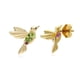 thumbnail image 2 of Aros colibrí plata 925 bañado en oro, 2 of 3