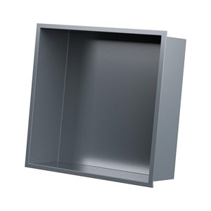Magideal - Nicho De Pared, Nicho De Pared, Mueble De Pared, Nicho De Ducha Moderno, Nicho De Ducha Para Armario De Baño, Botella De Champú Para Hotel, Artículos Gris