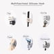 thumbnail image 5 of 6 pcs Silicona Toothpincel Holder Multifunción Hook Razo Hooks Adhesive Pared Mounted Waterprode Autoadhesivo Toothpincel Holders Hanging Towel Key Plug Cable Kitchen, Bathroom, Dom Room, 5 of 7