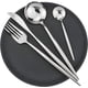 thumbnail image 2 of XmhyTop Juego de Cubiertos de Cocina de 40 Piezas, Inoxidable, Color platado, Ideal para Hogares y Eventos, 2 of 5