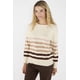 thumbnail image 1 of Sweater Rayas Luciana Crudo/Café crema L, 1 of 6