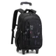 thumbnail image 1 of School Rolling backpack bag School Bags with wheels Student wheeled Backpacks for boys Children School Trolley Bag Waterproof, 1 of 3