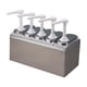 thumbnail image 1 of Dispensador De Bomba De Condimentos 1.4L Manual Para Uso Comercial Cocina Comedor Cinco Cabezales, 1 of 5