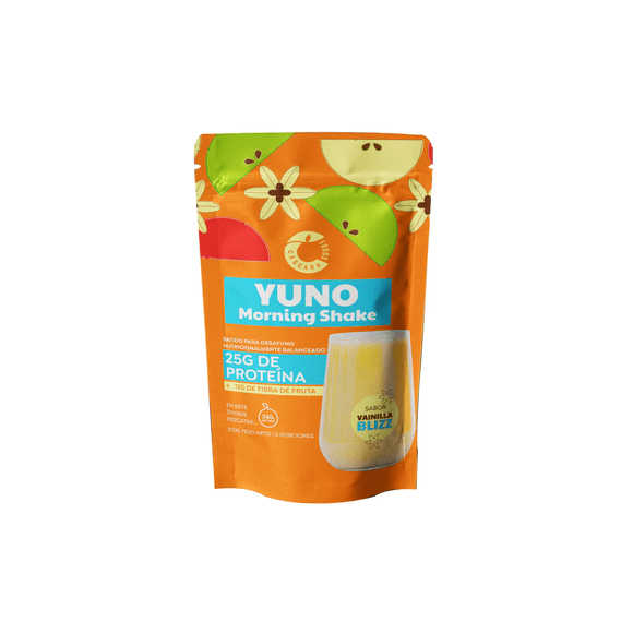 Yuno Morning Shake Doypack Vanilla Blizz 300gr Cascara Foods