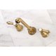 thumbnail image 3 of Grifo de baño Kingston Brass KS7123BAL de montaje en pared de 8 pulgadas, 3 of 4