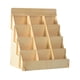 thumbnail image 3 of Expositor De Tarjetas De Felicitación De Madera Portátil De 4 Niveles Para Folletos Y Tarjetas, 3 of 5