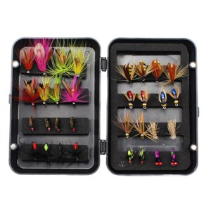 Ioensy - Moscas De Pesca Con Mosca, Moscas Húmedas Secas, Cebos De Pesca Para Pez Luna, Pesca De Trucha De Lago, Estilo D