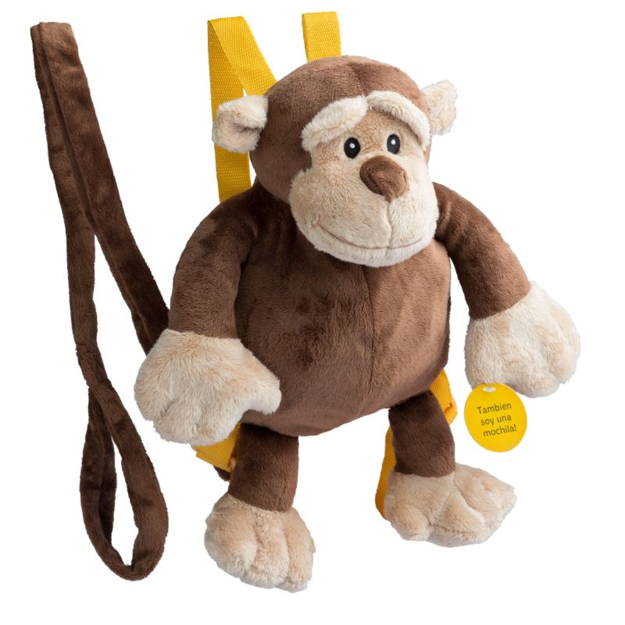 Seguros Arnes Mochila Monito Café