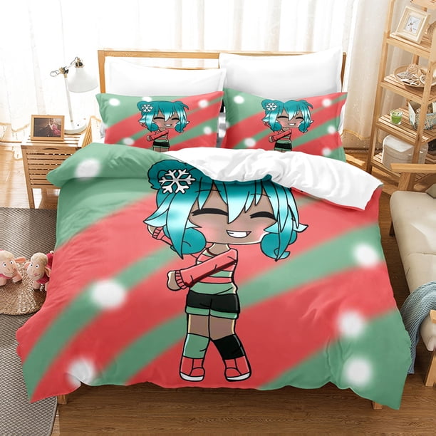 Anime The Gacha Girl Bedding Sets Duvet Cover Set With Pillowcase Twin Full Bedclothes Bed Linen For Home Textiles Bed Sheets