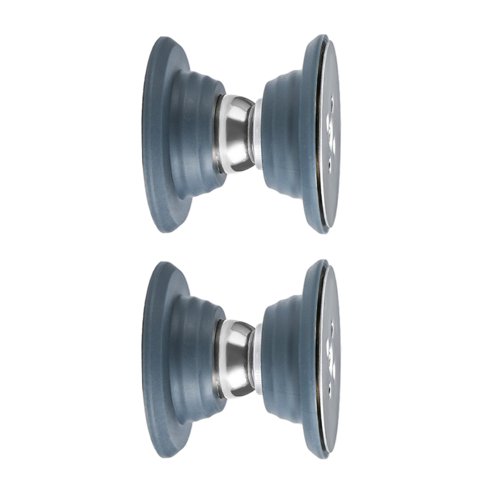 Magideal - Tope De Puerta Protector De Pared De Silicona, Potente Succión, Puerta De Equipaje Rv, Puerta De Captura Para Dormitorio, Remolque De Carga, 2 Uds. Azul