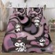 thumbnail image 3 of Kuromi Soft 3D Printed Duvet Cover Bedding Set with Comforter Cover 3 Piece Set, 3 of 5