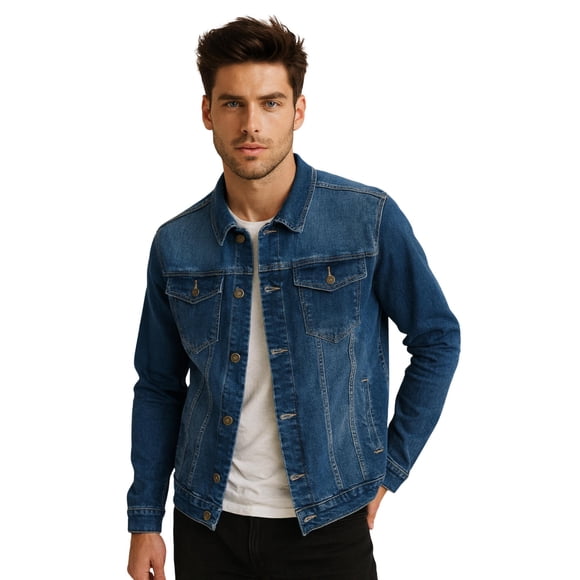 Chaqueta Mezclilla Denim Hombre