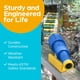 thumbnail image 3 of Telescopio Pirate Ship para niños Jungle Gym Kingdom Blue, 3 of 8