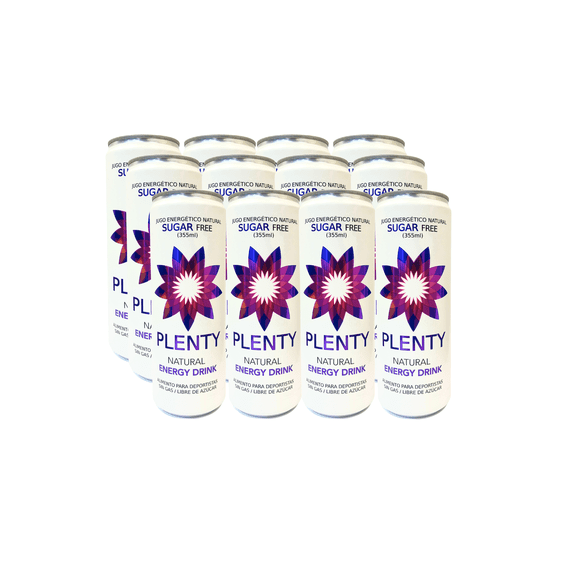 Pack 12 latas Plenty Energy Drink 355ml