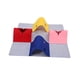 thumbnail image 5 of Túnel Para Gatos Para Gatos De Interior Casa De Juegos Plegada Para Animales Pequeños Conejos Kitty Gris Claro, 5 of 5