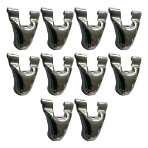 Bothyi - 10 Piezas De Garras De Bombo, Hardware Profesional Resistente, Ganchos De Garra De Percusión, Estilo C