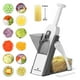 thumbnail image 1 of Mandolina Once For All cortadora de alimentos grosor ajustable picadora de verduras segura, 1 of 8