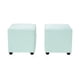 thumbnail image 1 of Set Pouf Cali 1c Felpa 30 Verde Agua, 1 of 5
