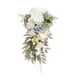 thumbnail image 1 of Ramo De Novia Flores Artificiales Románticas Para El Día De San Valentín Fiesta Boda Azul Blanco, 1 of 3