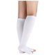 thumbnail image 2 of INSPIRE CHIC Calcetines de Compresión Unisex Transpirables sin Dedos hasta la Rodilla Blancos, 2 of 5