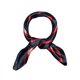 thumbnail image 1 of INSPIRE CHIC Bufanda Cuadrada de Mujer con Estampado de Flores, Leopardo, Lunares y Rayas para el Cuello, Rojo Azul 19.68 x 19.68'', 1 of 7