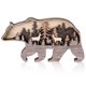 thumbnail image 1 of Decoración mural Honoson Forest Animal Wood Farmhouse Brown, 1 of 7