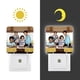 thumbnail image 3 of Los Inbestigadores Luz nocturna LED con sensor de anochecer a amanecer para dormitorio, baño, pasillo, escaleras - Lámpara LED nocturna de enchufe, 0.5W - 1 pieza, 3 of 6