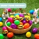 thumbnail image 4 of Huevos de Pascua de plástico JOYIN, 50 unidades, 2.3 pulgadas, con 6 huevos dorados, 4 of 9