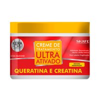 Skafe - Crema Tratamiento Queratina Y Creatina Ultra Activado 500 Gr