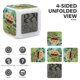 thumbnail image 3 of Henry Hugglemonstruo theme 7 colors Alarm Clock Digital LED Alarm Clock Gifts for kids friends family, 3 of 6