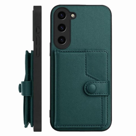 Foxdock Funda Para Samsung Galaxy S23 Plus 5G Con Bloqueo Rfid - Diseño Elegante Con Cierre De Botón