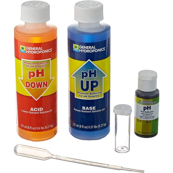 Kit De Control De Ph Con Aumento Y Descenso Del Ph 240 Ml