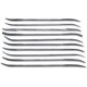 thumbnail image 1 of Juego de Raspadores de Cera EUROTOOL 15 cm 10 piezas, 1 of 1