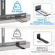 thumbnail image 4 of Soportes de TV con barra de sonido duraderos para Samsung/LG/Sony/Vizio, 4 of 7