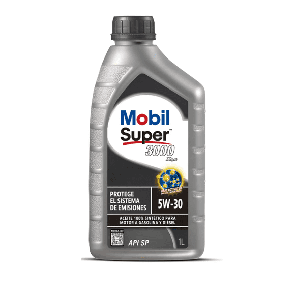 Aceite Motor Mobil 5W30 Super 3000 SAE 1 litro