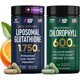 thumbnail image 1 of Suplemento Liposomal Glutatión 1100 Mg Con Clorofila, 1 of 3