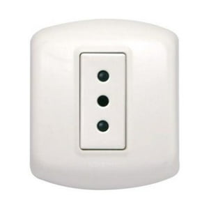 Bticino - Casquete Sobrepuesto Enchufe 10A Blanco
