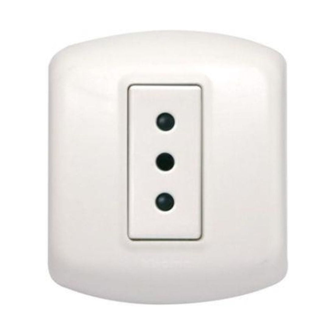 Bticino - Casquete Sobrepuesto Enchufe 10a Blanco