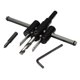 thumbnail image 1 of Kit De Cortador De Círculos De Madera De Metal Ajustable Broca Herramienta De Bricolaje 30-120 Mm, 1 of 4