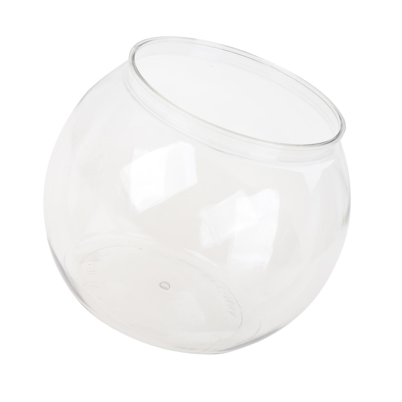 Tanque De Peces Acuario Acuático Hogar Cuencos De Peces Decorativos Mesa 16cmx18cm