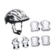 thumbnail image 4 of Casco De Patinaje De Casco Para Bicicletas Para Niños Para Ciclismo Múltiple Skate De Rodillo Deportivo Blanco, 4 of 4