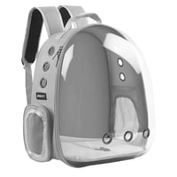 Importclick - Mochila Bolso Transportes Transparente Mascotas