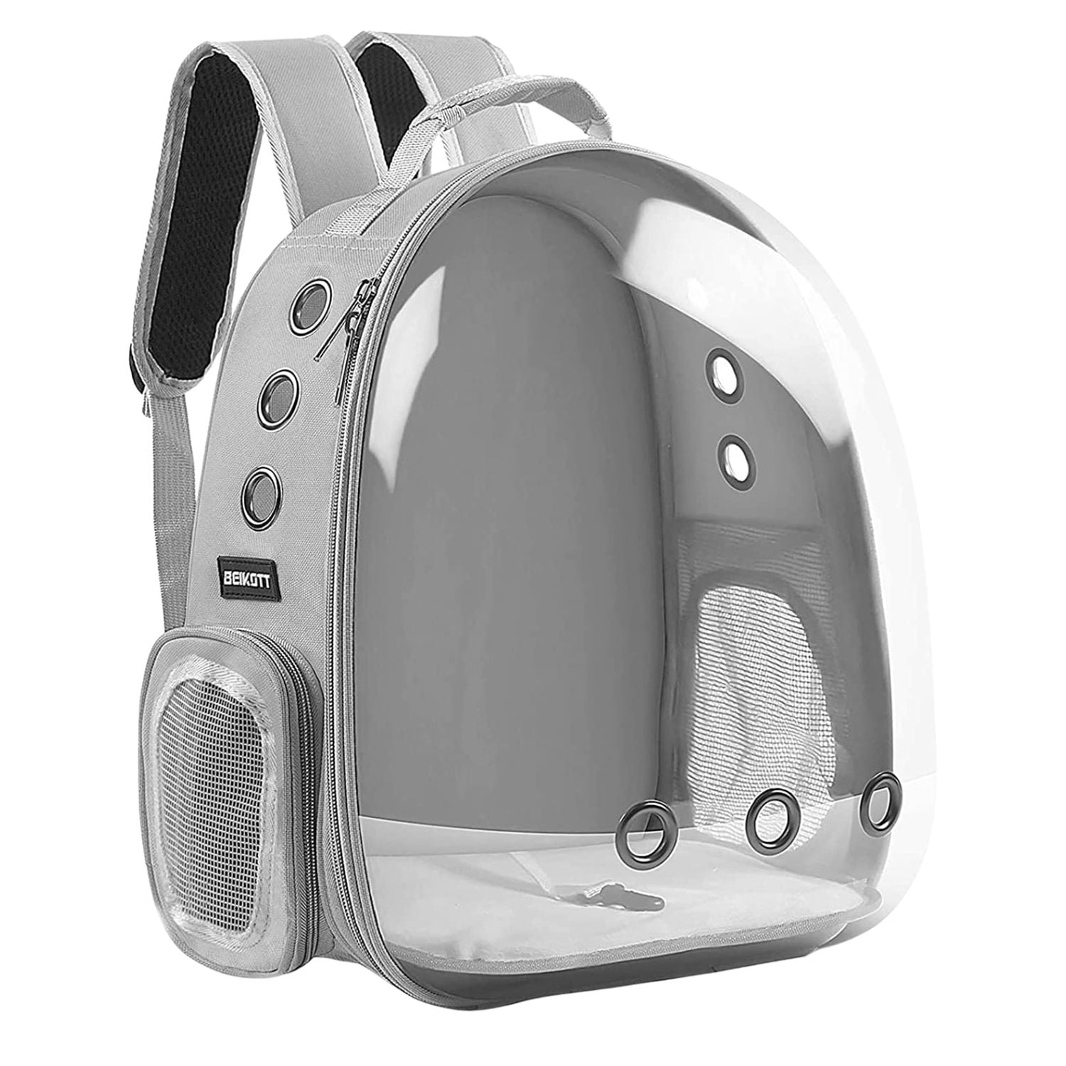 Importclick - Mochila Bolso Transportes Transparente Mascotas