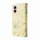 thumbnail image 2 of FOXDOCK Funda Tipo Cartera Floral para iPhone 17 ,Funda con Tapa de Cuero PU, Protección Antigolpes con Ranuras para Tarjetas y Soporte, 2 of 5