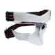 thumbnail image 5 of Protector nasal deportivo, máscara transparente de baloncesto, protector facial de béisbol para nariz rota, protector facial ajustable, protector Cuerda roja de media cara, 5 of 5