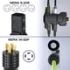 thumbnail image 2 of Cable de Alimentación GEARit 30A 125/250V 7.5m con Enchufe de Seguridad Giratorio, 2 of 8