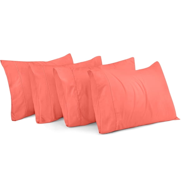 Fundas de almohada Utopia Bedding Queen Pack 4, microfibra suave